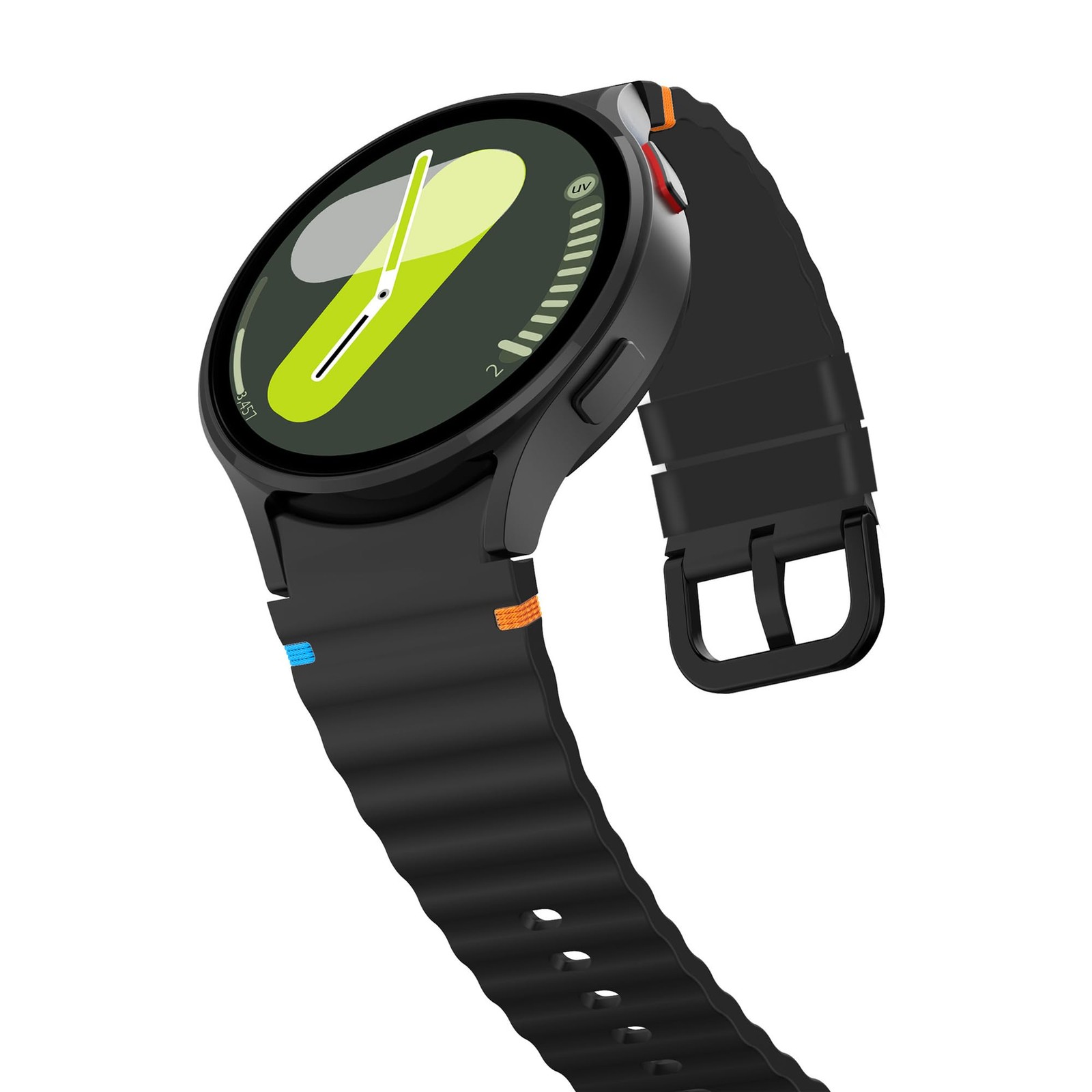 Compatible for Withings Smartwatch Bands, Lamshaw 18mm, 20mm size band, Black