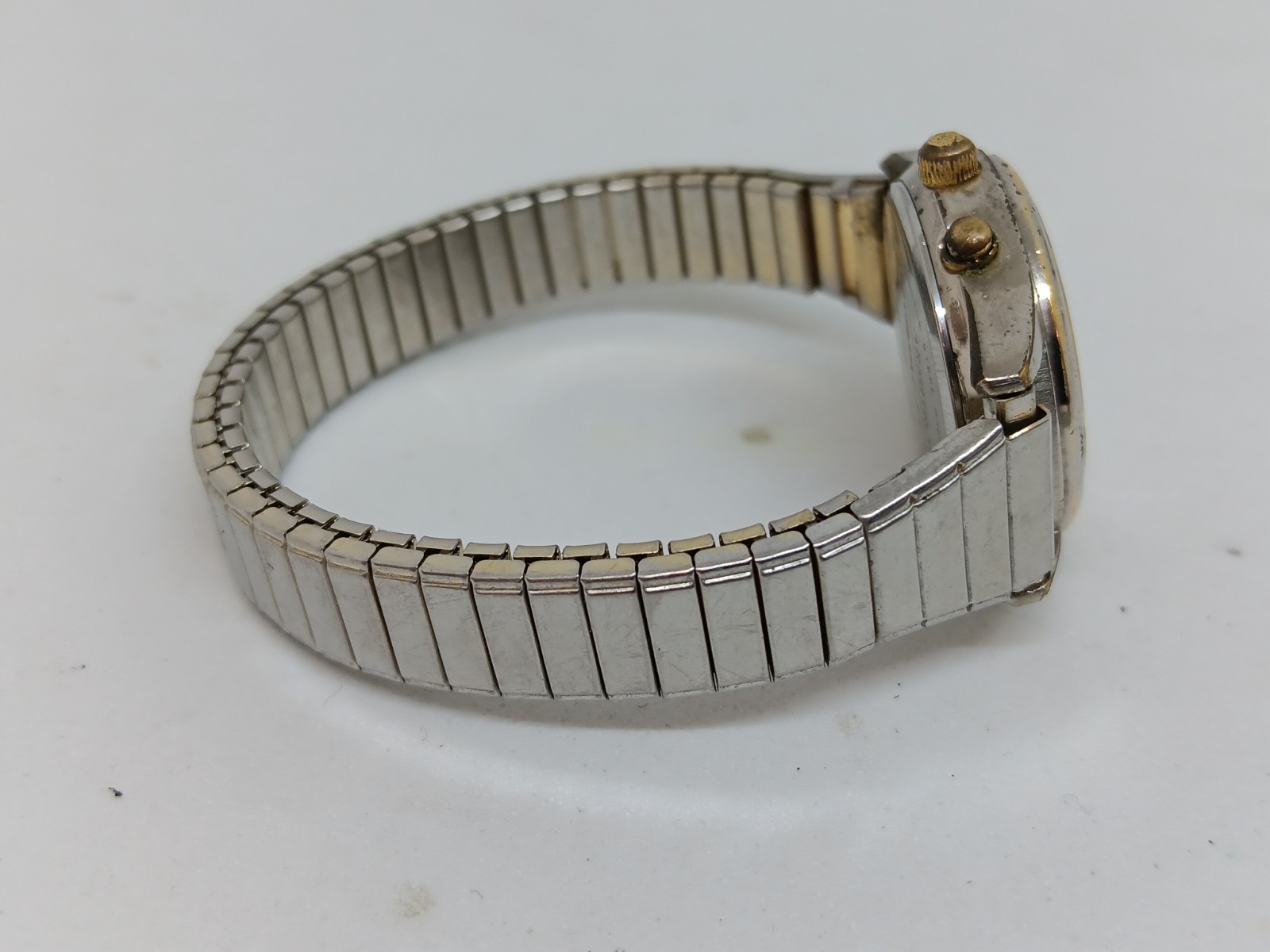 VINTAGE Armitron Instalite Women’s 26mm Two Tone Japanese Quartz Watch NEW BATT