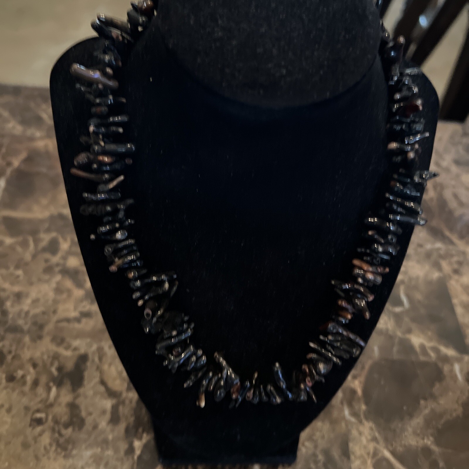 Beautiful Handmade 18” Coral Necklace. As Pictured. Free Shipping! S155