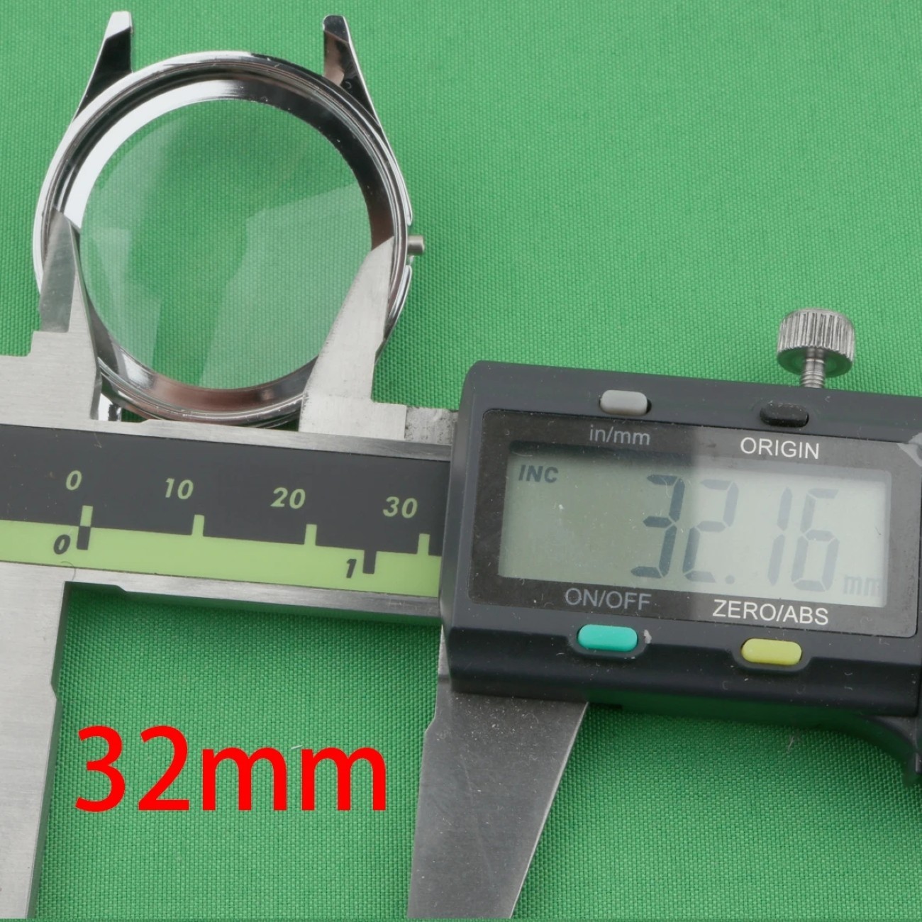 35mm 28mm Metal Watch Case Silver Waterproof for 2035 PC21 SL68 SP68 Movement