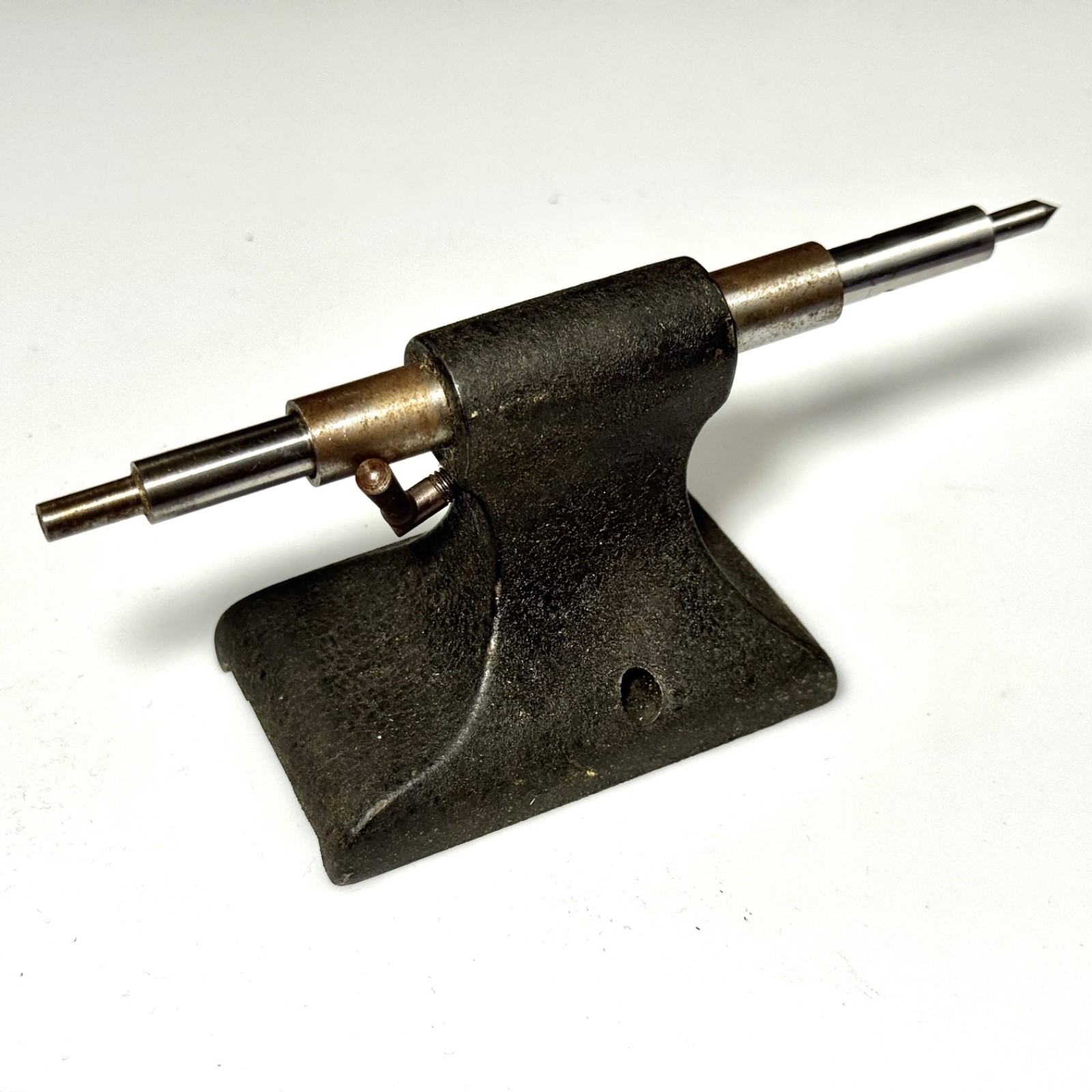 Watchmakers Lathe Tailstock Nice Casting – Needs Clamping Bolt and Spindle Knob