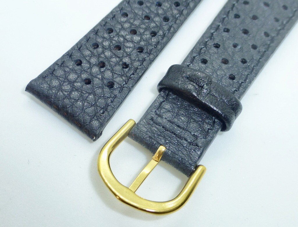 18mm/20mm/22mm Vintage 1960s/70s Leather Watch Band Strap with Buckle for IWC