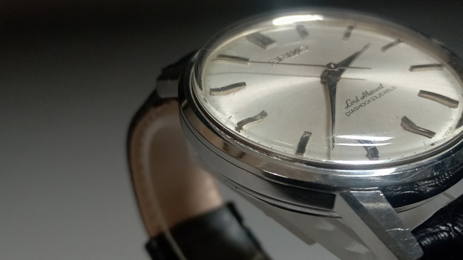 Vintage Seiko Lord Marvel 5740-0010 Seahorse 36mm 23J Men’s Manual Watch JP #116