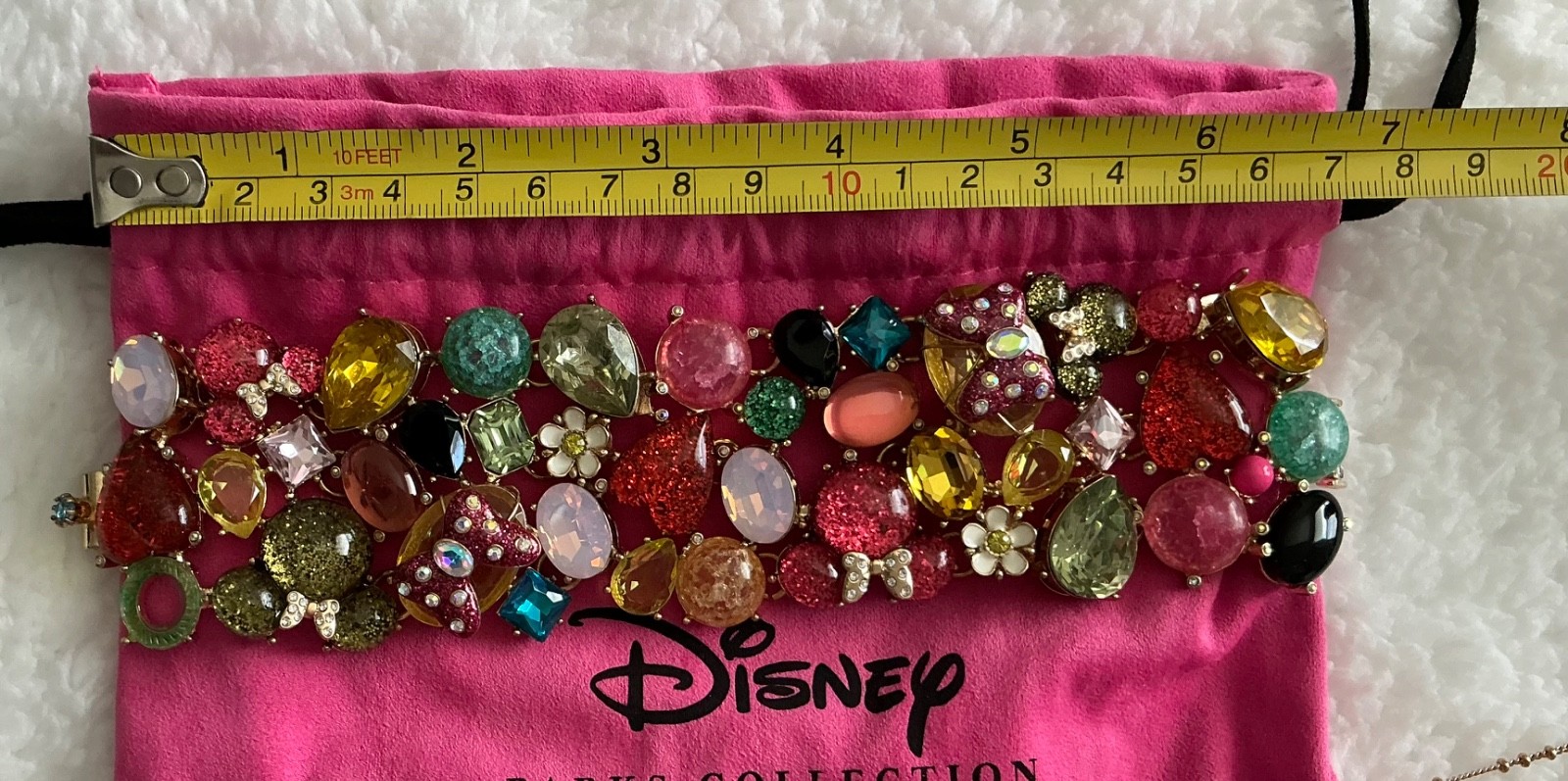 Betsey Johnson 1ST EDITION Minnie Mouse Bow Disney Bracelet – New