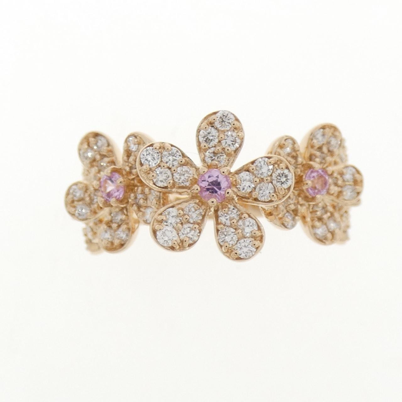 Authentic Ponte Vecchio Sapphire Ring 0.23CT #230-000-586-6693