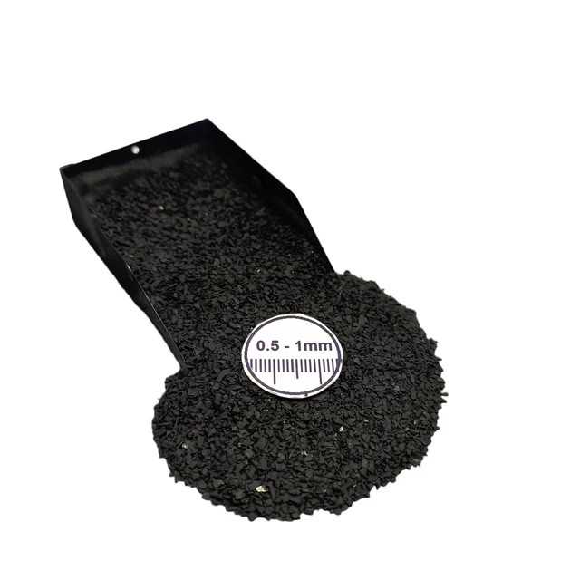 Shungite 0.5-1mm Stone Granules for Resin Jewelry Decor