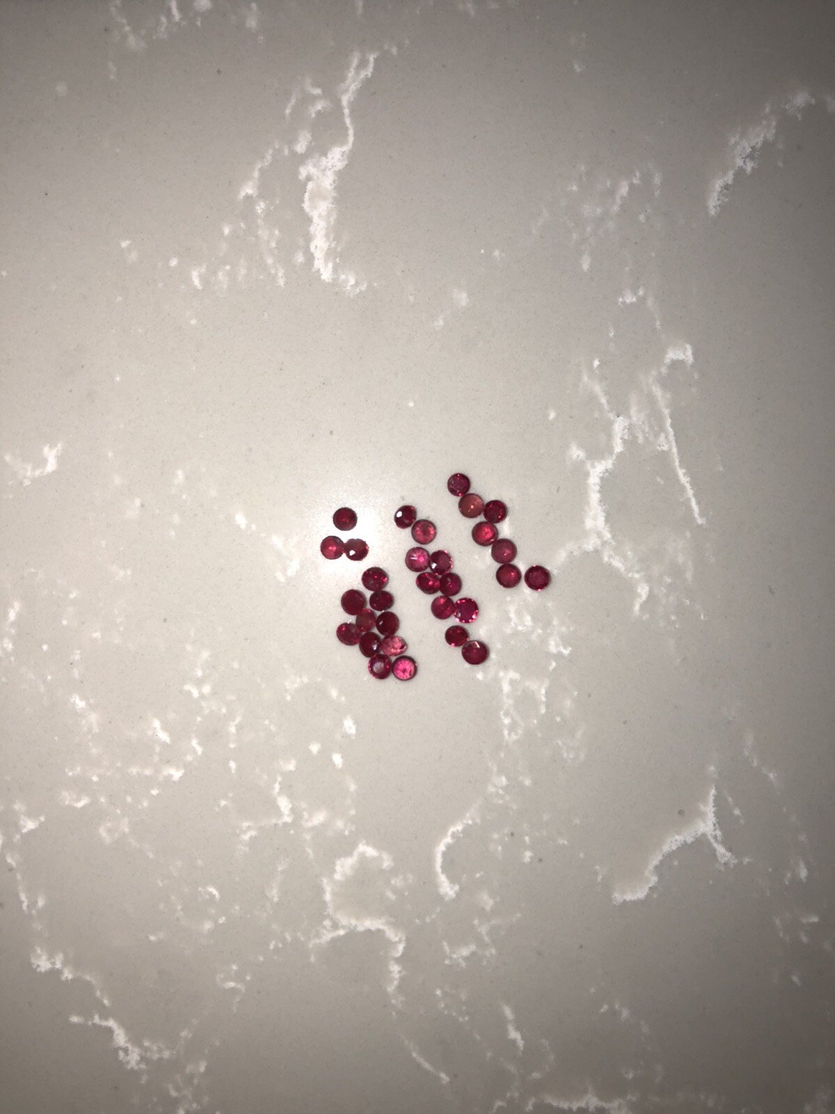 100% Natural Round Burmese Ruby 2mm (0.03 ct)