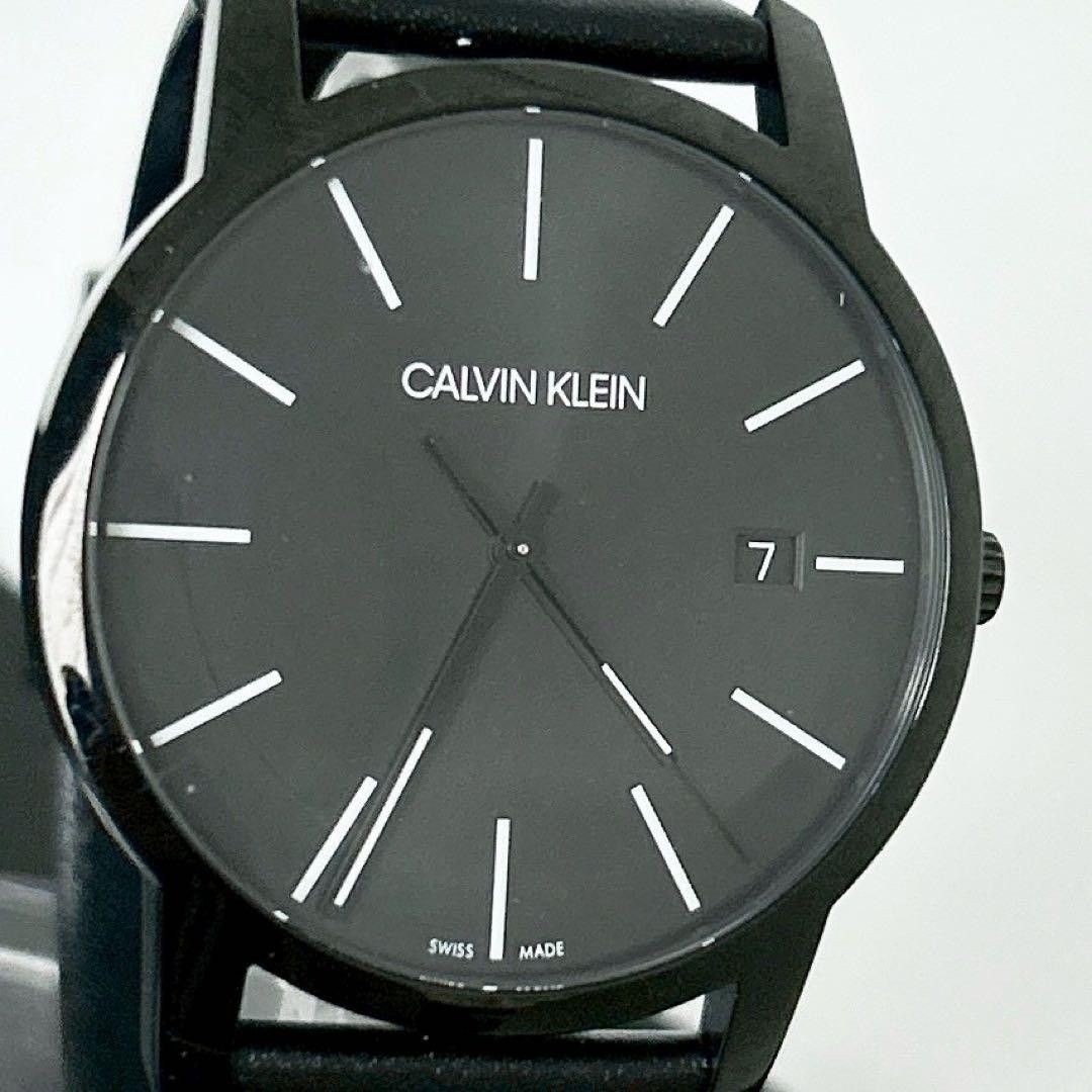 Working Calvin Klein Watch Date Black Quartz Men’s