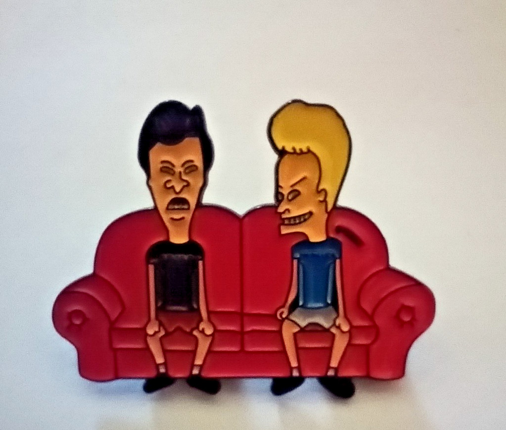 BEAVIS & BUTTHEAD- PIN-2 OR MORE PINS $5.49 SHIPPING-SPEND $20 SHIPPING IS FREE