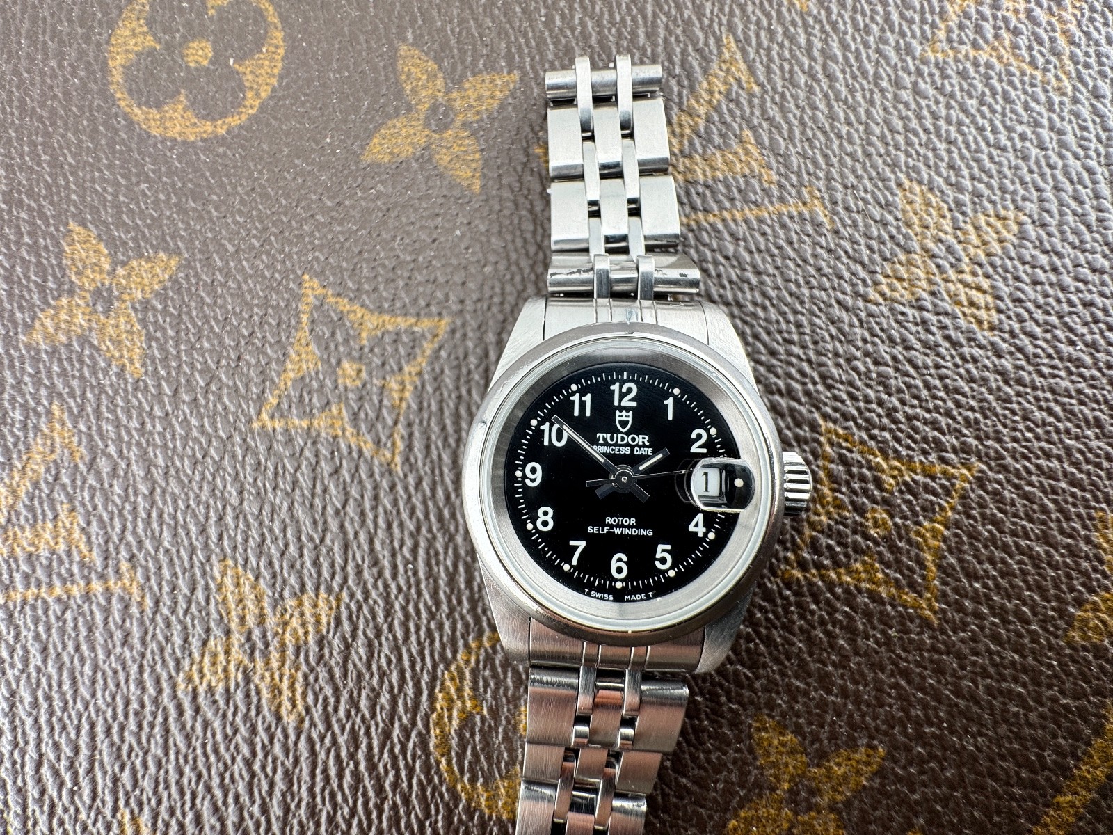 Tudor Prince Date Princess Date Automatic Black Dial Swiss Made