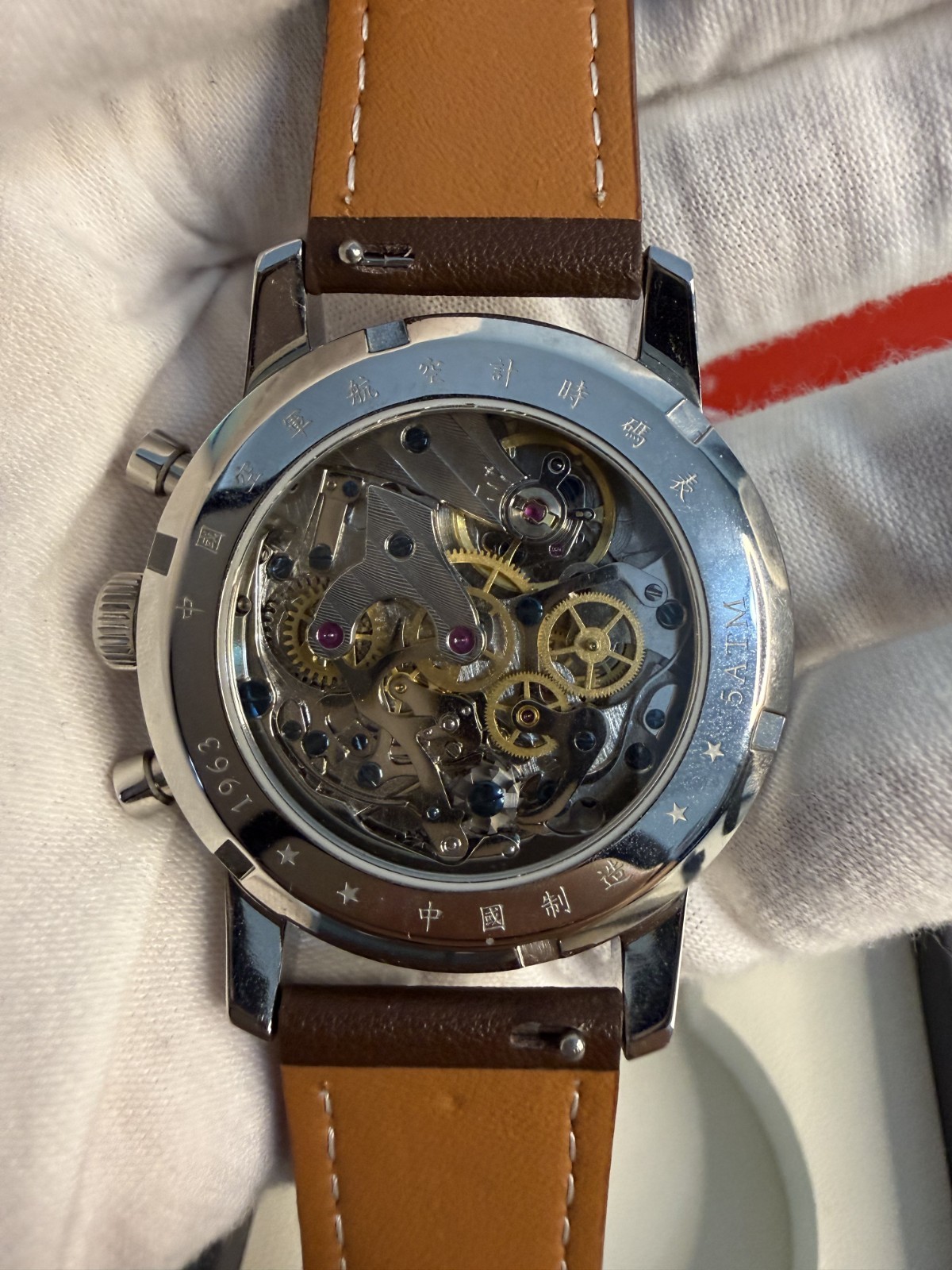 40MM Seagull 1963 Mechanical Chronograph (Full Lume Dial, Sapphire Crystal)