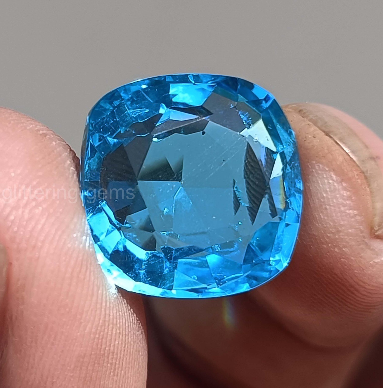 From Mine to Masterpiece – 13.60 Ct Cushion Cut Certified Natural Sapphire 5SDQ