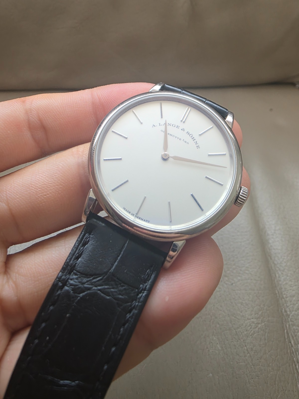 a. lange & söhne saxonia thin 201.027 | 2024 | 37mm