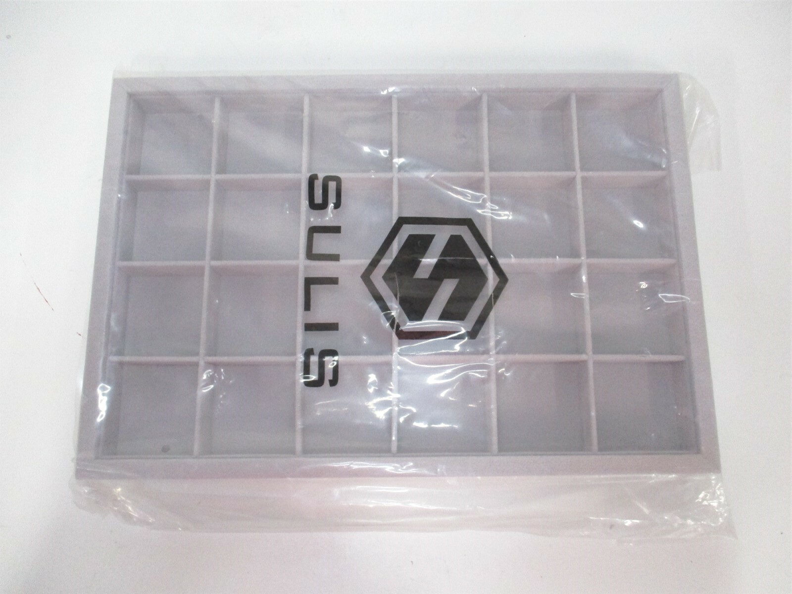 Velvet Showcase Decorative 24 Grid Jewelry Stackable Drawer Storage Organizer