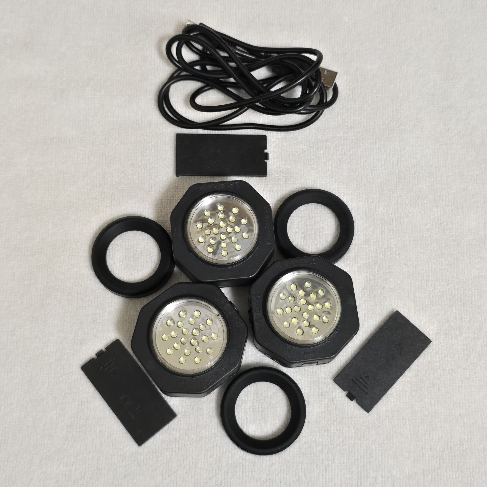 Lot of 3 CoolFire Solar Watch Chargers tc-1046 For Parts / Repair Accessories