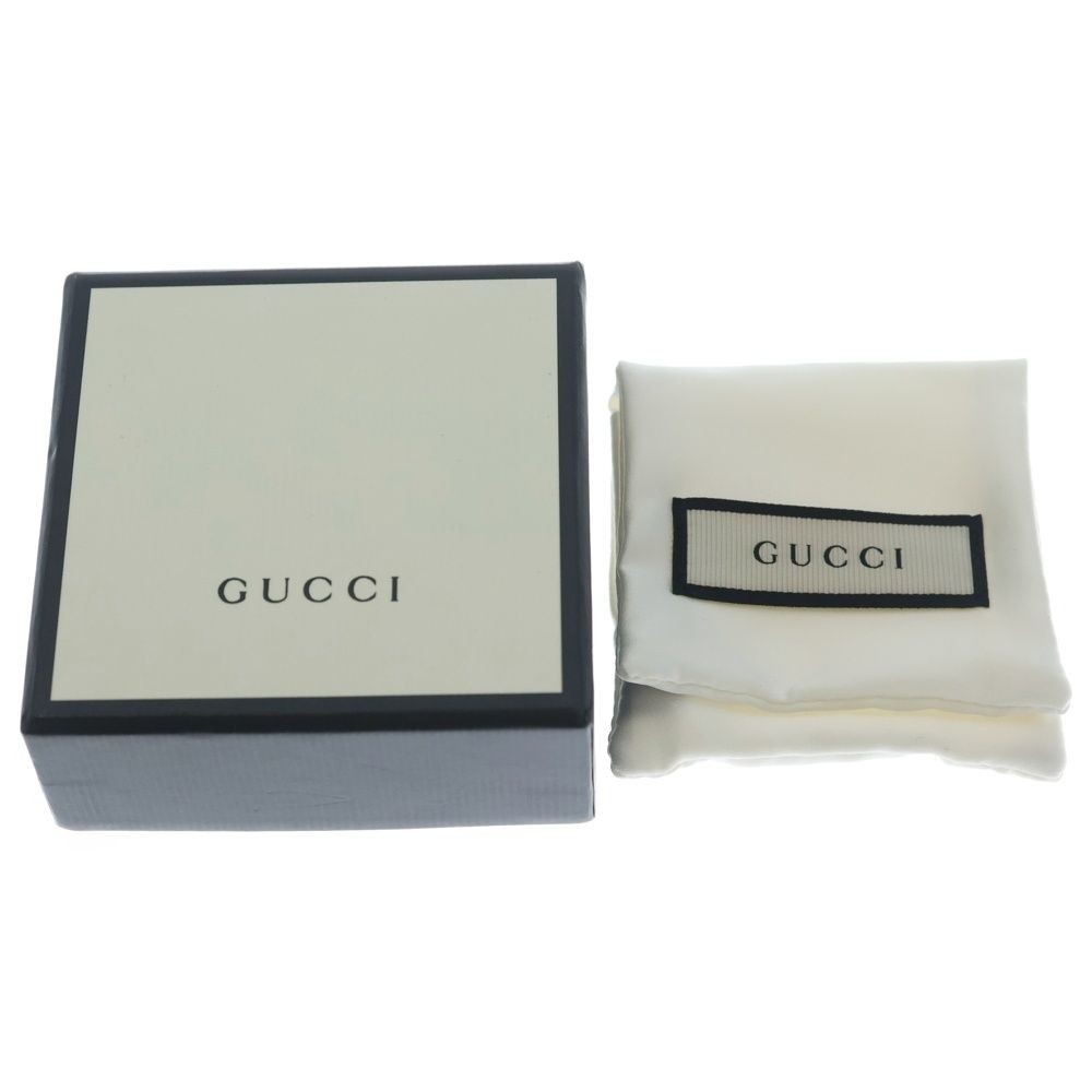 GUCCI Ghost GG Logo Chain Necklace Silver 925 51cm Women’s Box Japan