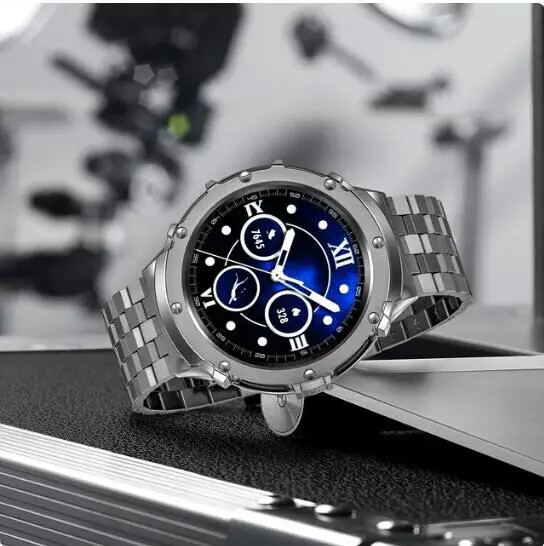 Metal Modification Kit Case Strap for Samsung Galaxy Watch 5 Pro 45mm Steel Band