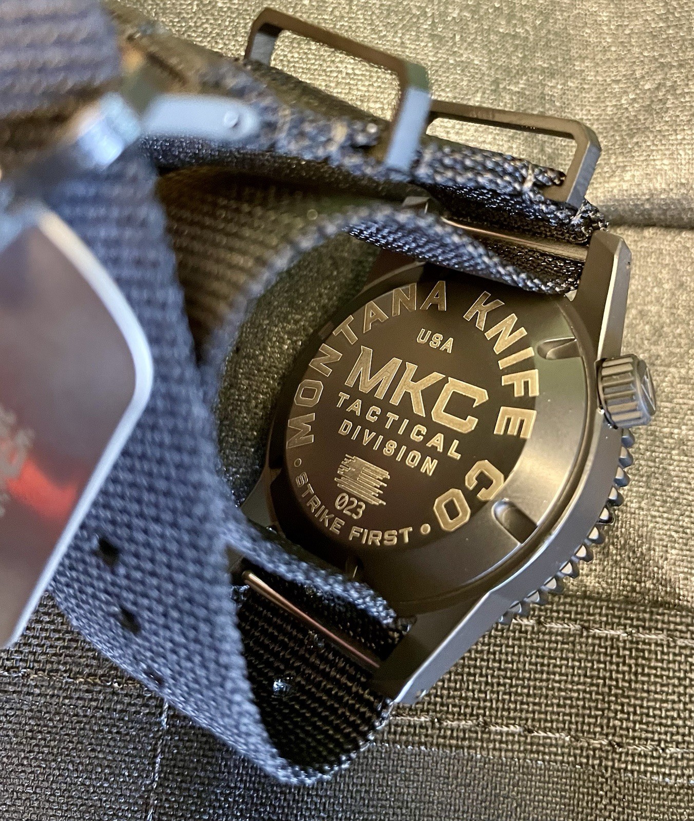 Ares DIVER-1 Montana Knife Company Grand Opening Mission Timer Watch . 1 of 30