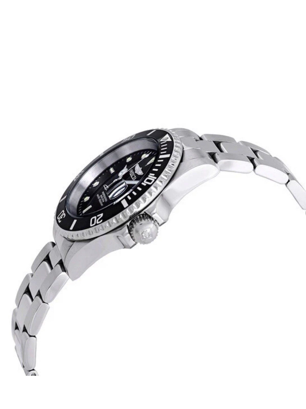 Invicta 26970 Pro Diver Men’s Watch – Silver Blck Dial