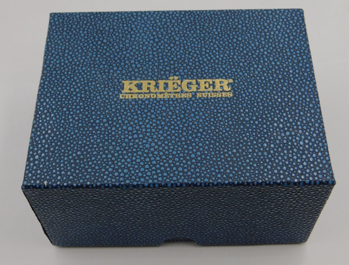 Krieger M882 Cal. 1629 21j Mens Swiss Automatic Chrono Wrist Watch