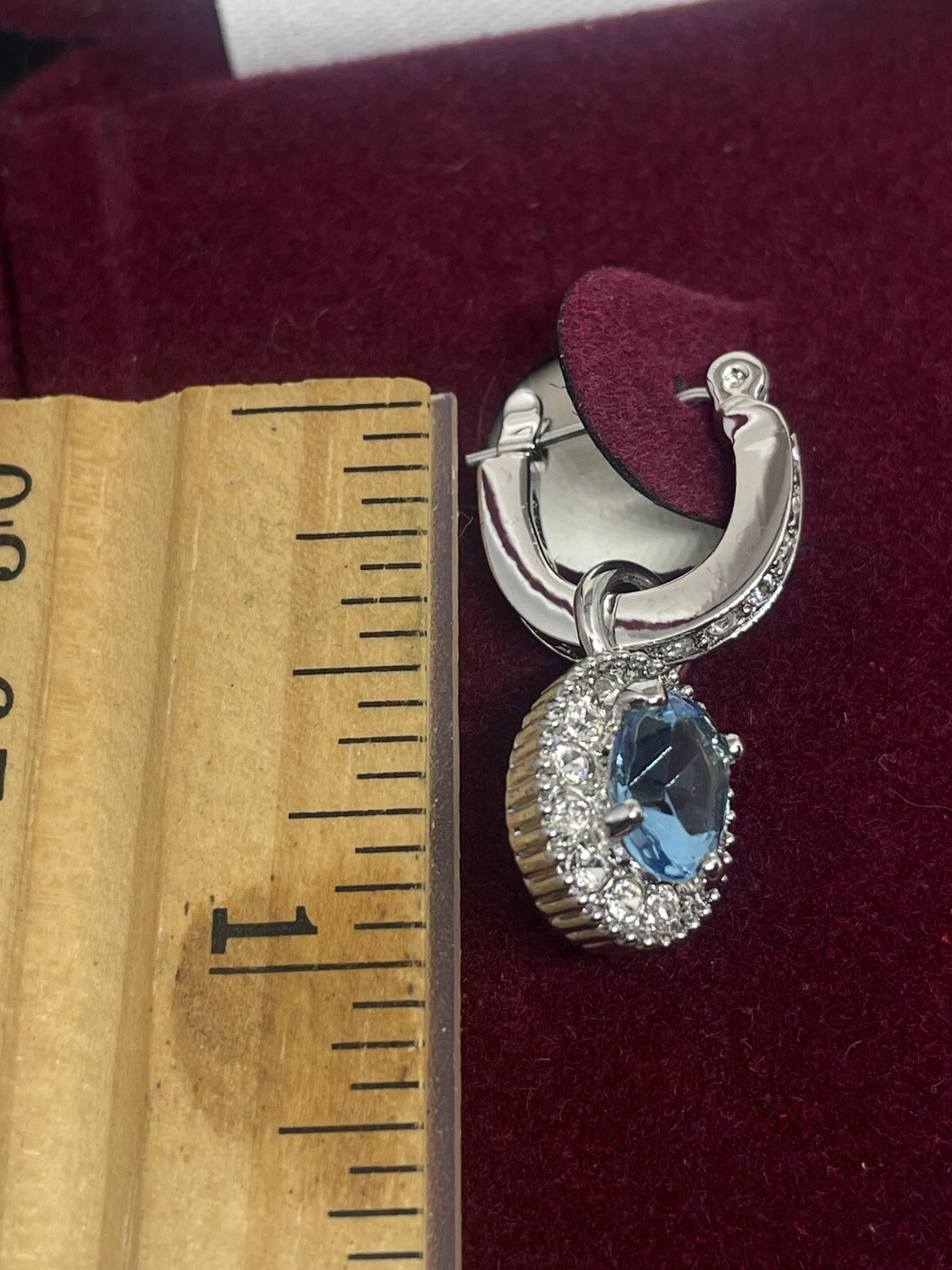 VTG JBK Jacqueline Bouvier Kennedy Reproduction Convertible Earrings w/Box & COA
