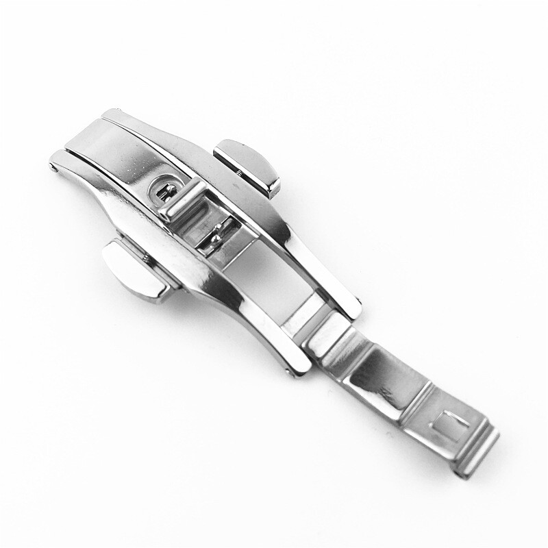 Premium Solid Stainless Steel Watch Buckle Butterfly Clasp15 18 19 21 23 25 27mm