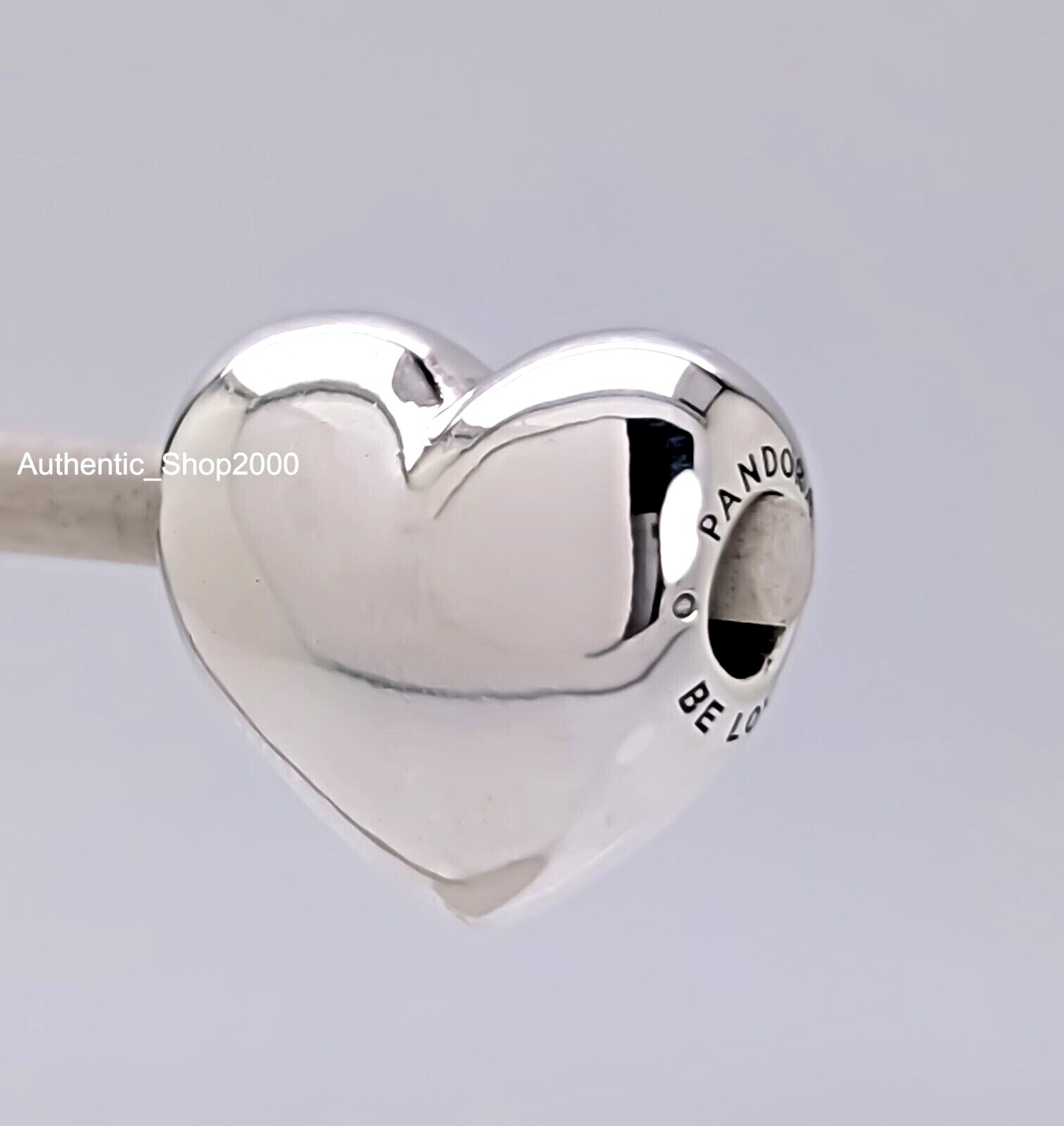 New Authentic PANDORA Brand 925 Be Love Engravable Large Heart Charm 793440C00