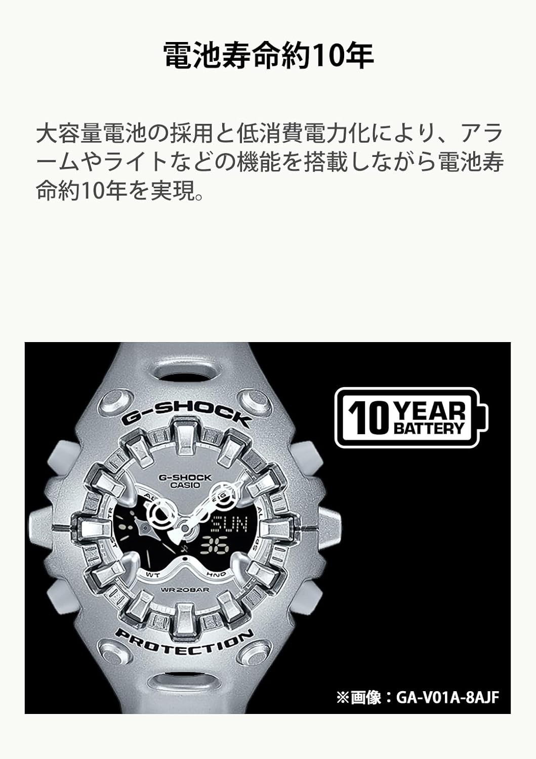 Casio G-SHOCK GA-V01A-9AJF Tough Watch Japan NEW Domestic Version