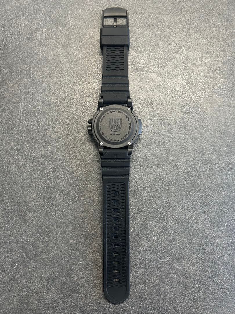 LUMINOX 0300-1GBq H-3 Mens Black Dial Quartz Watch