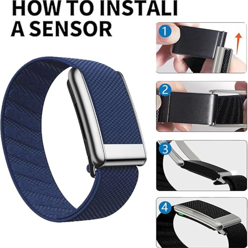 Luxury Nylon Adjustable Sport Metal Frame Band Strap For Whoop 5.0 One/Peak/Life