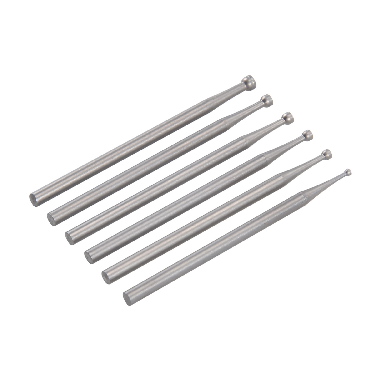 Round Cup Burr 3/32Inch Shank Jewelry Making Burs Silver 6 Pcs V7X41951