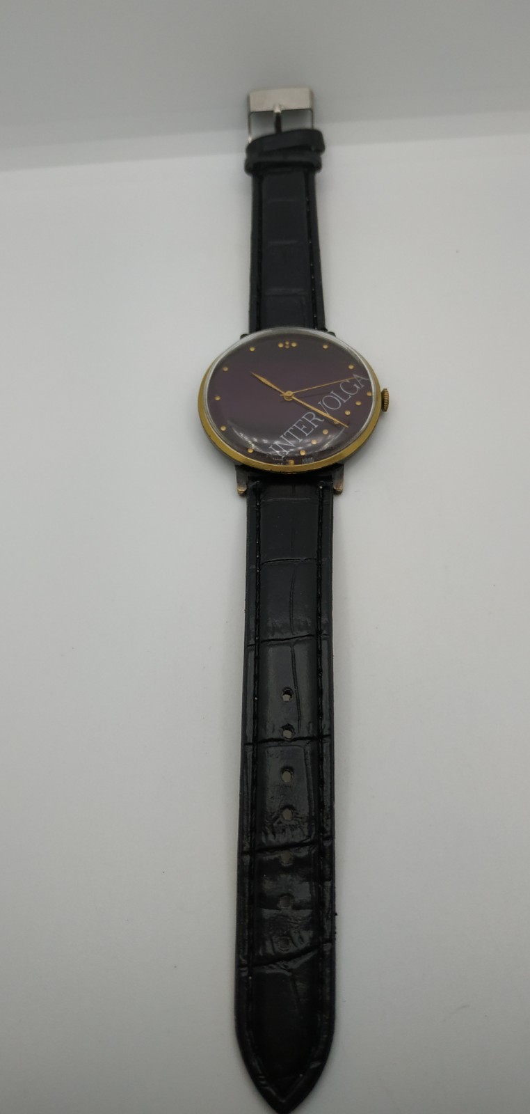 Men’s Vintage Watch Zarya SEKONDA INTERVOLGA USSR Mechanical Retro Soviet Dress