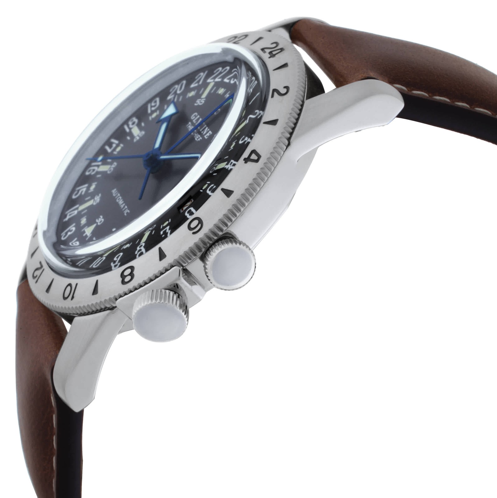 Glycine Airman Vintage The Chief Grey Dial Men’s Watch GL0303