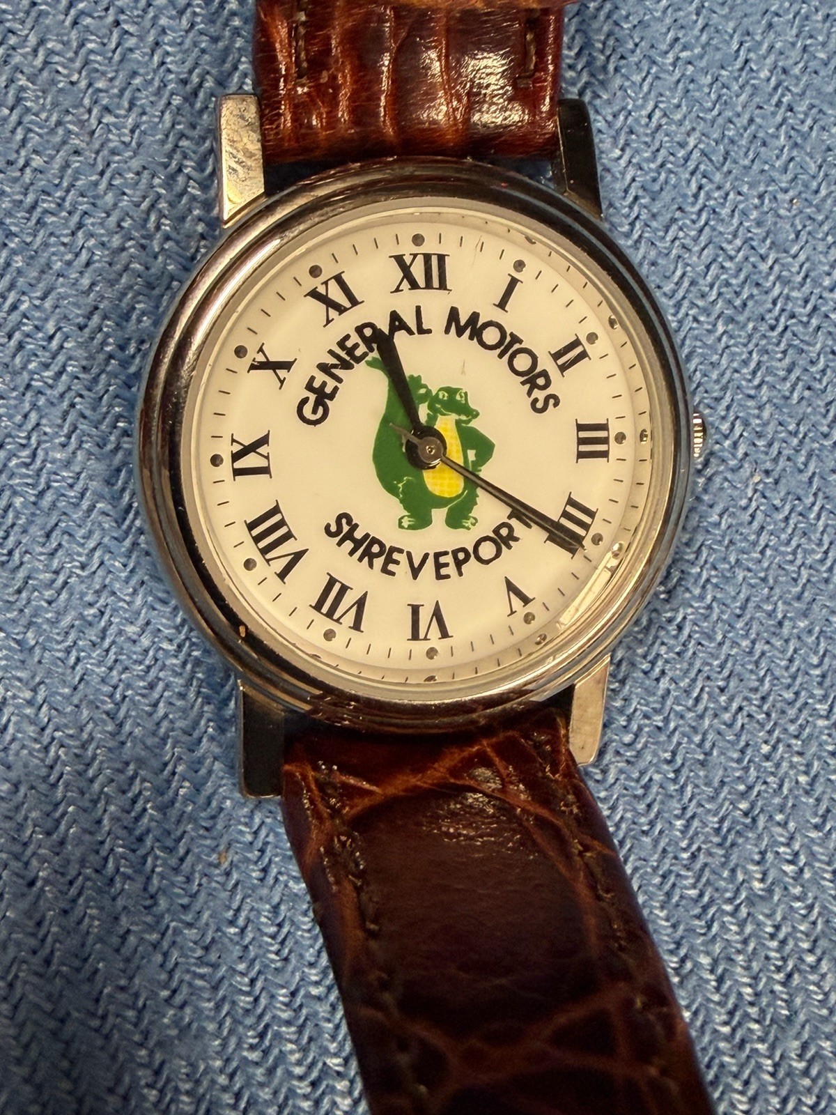 Vintage General Motors (GM) Shreveport LA Promotional Wrist Watch Local 1 SEIU