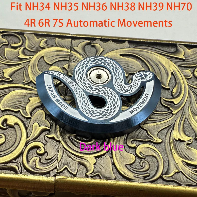 Custom Rotor for NH35/34/36/38/39 4R 7S Movement Watch Part