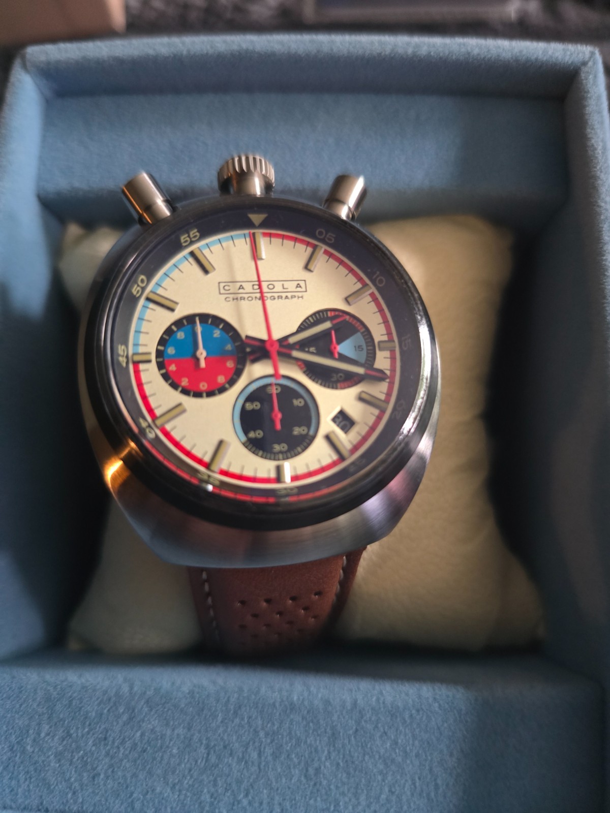 Cadola Men’s 42mm Testa Di Toro Chronograph 917k Limited Edition CD-1058-04