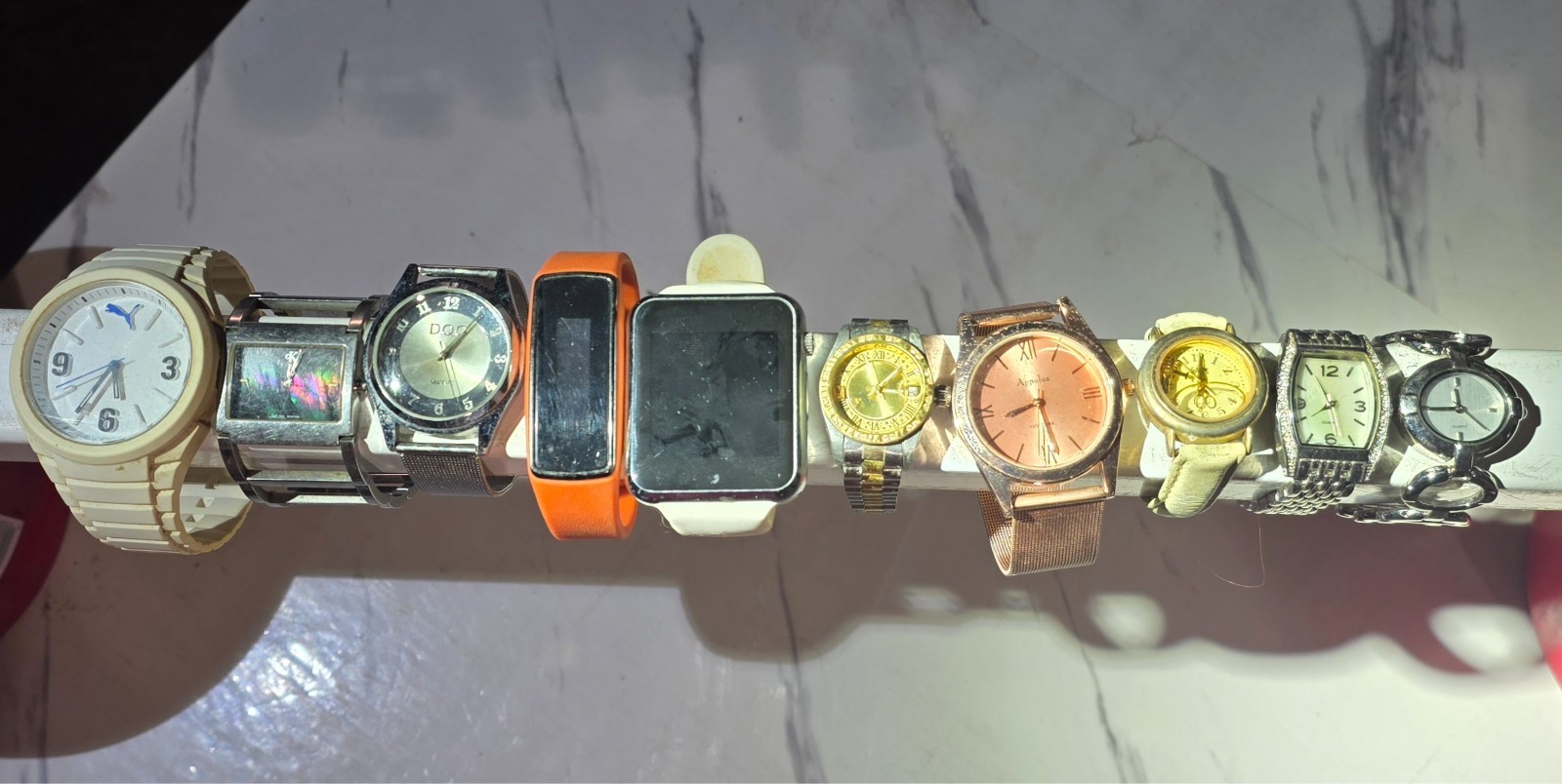 Lot of 18 Vintage Wrist Watches, Citizen, Diesel, Calvin Klein, Puma + more