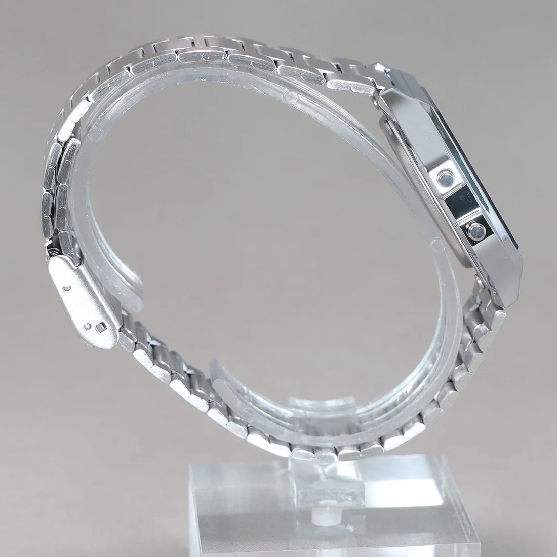 Brand New Casio A158WA-1JH Collection Men’s Silver Watch LED Light From Japan