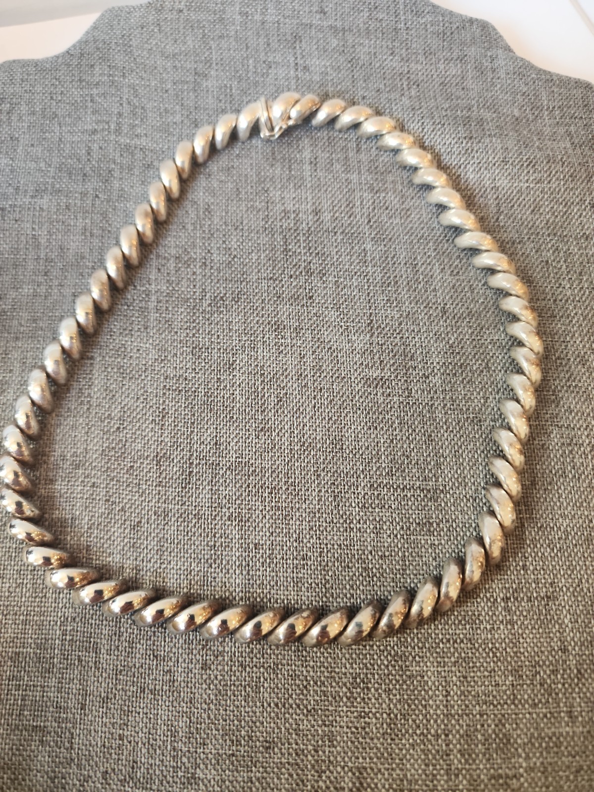 Vintage Italy Sterling San Marco necklace Chain 35 Grams Silver 925 Classic