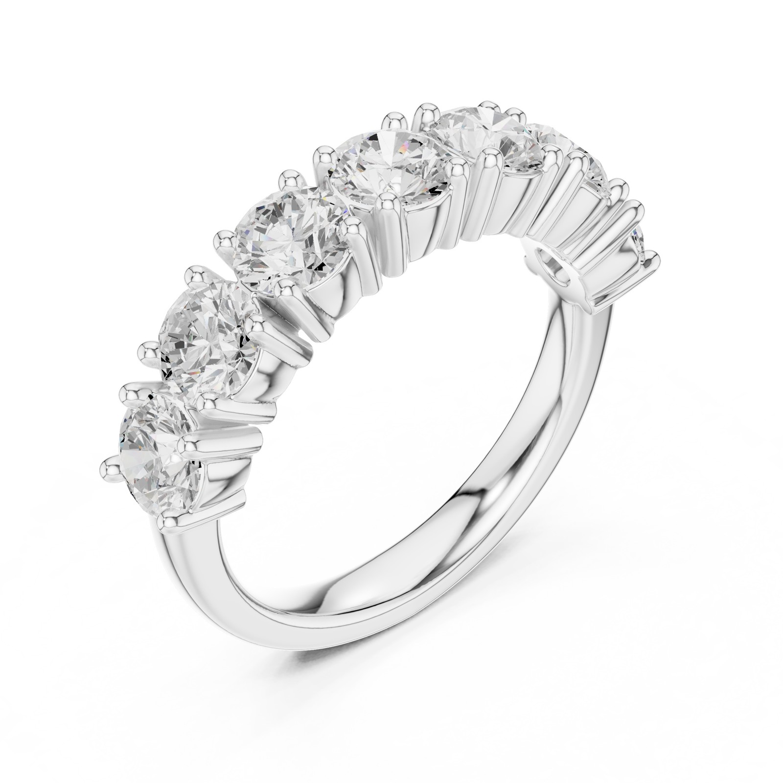Certified 2.1 Ct VVS1 Natural Diamond Ring Elegant Premium Jewelry 14K Gold Over