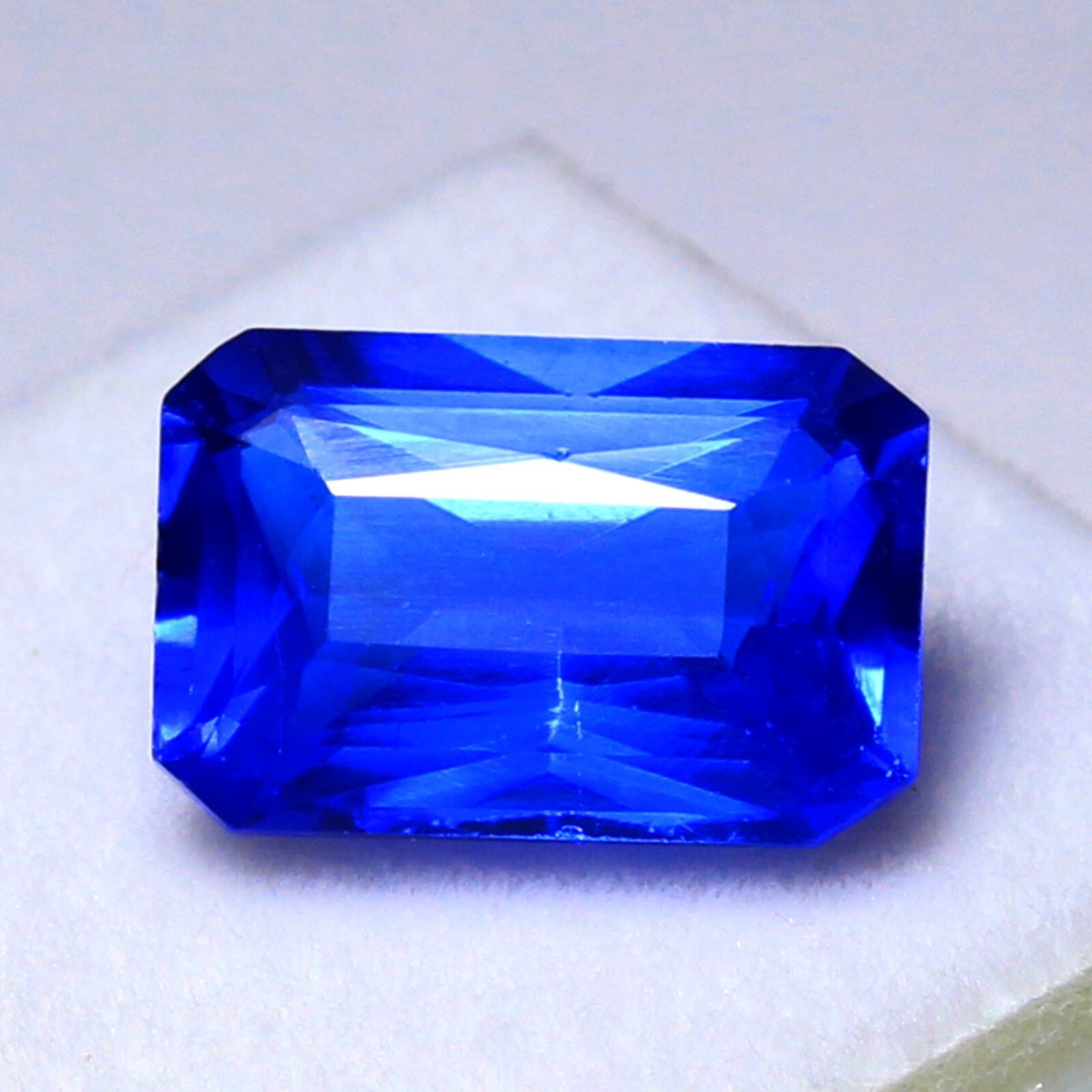 Certified Natural 7.00 Ct Blue Tanzanite 13×8 mm Emerald UNHEATED Loose Gemstone