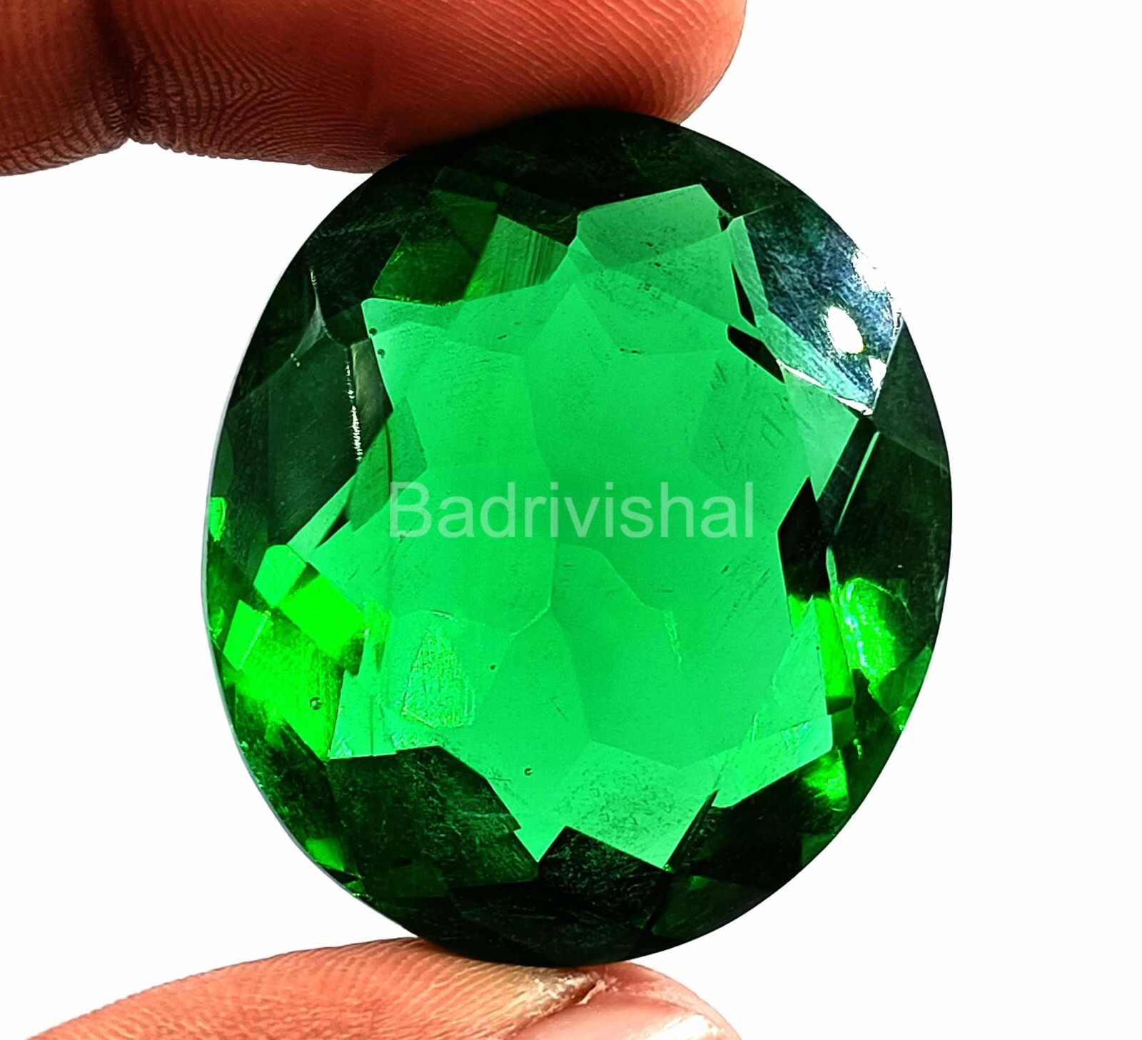 100 Ct Certified Natural Czech Republic Green Moldavite Oval Loose Gemstone EKS