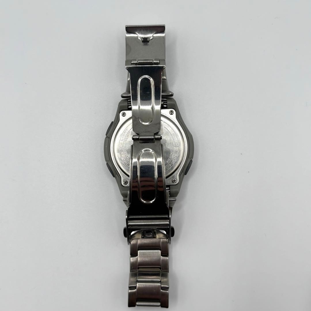 Excellent condition Casio radio-controlled solar watch WVA-M600 navy