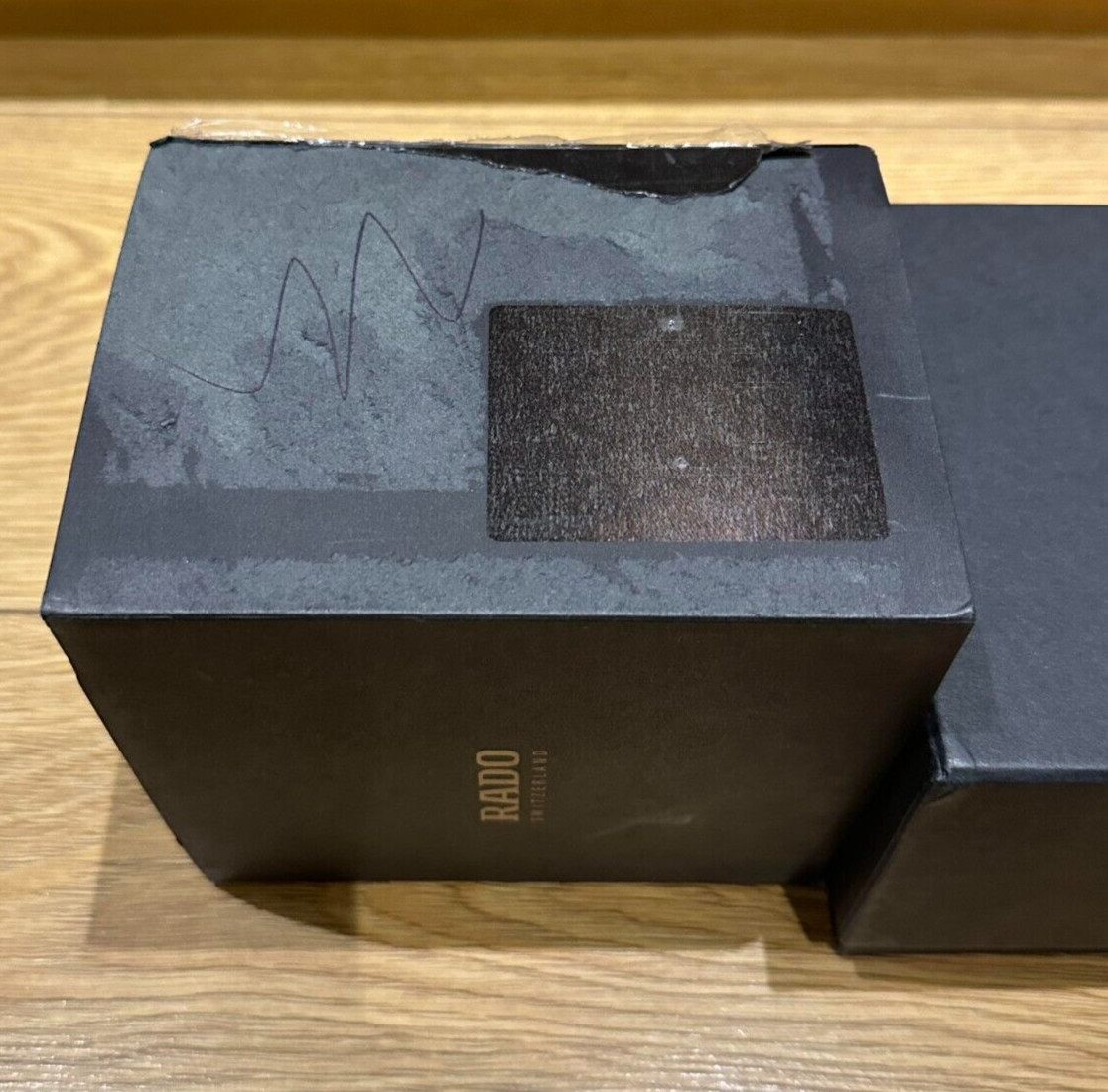 Genuine Original Current Rado Swiss Presentation Watch Box Case Complete Set
