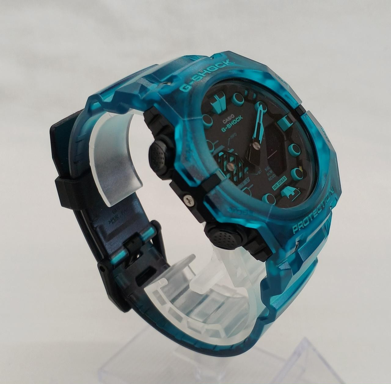 CASIO G-SHOCK GA-B001G-2AJF Turquoise Skeleton Bluetooth Analog Digital Watch