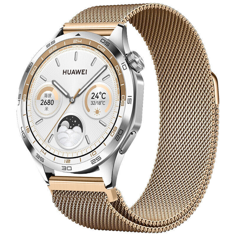 For Garmin Venu 3S/2S/Vivoactive 4S 3S/Forerunner 255S 265S Metal Strap Band