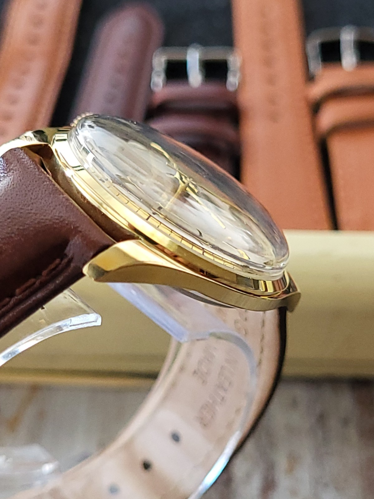 Helbros automatic D/D mens vintage G.P watch (just fully serviced).