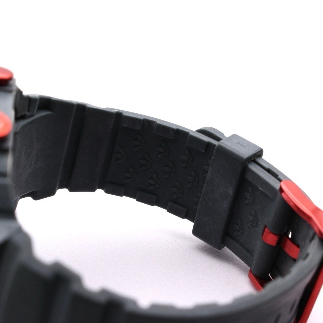 Rare Discontinued adidas Originals SOUL Digital Red Black Watch ADH2131 Y2K Run