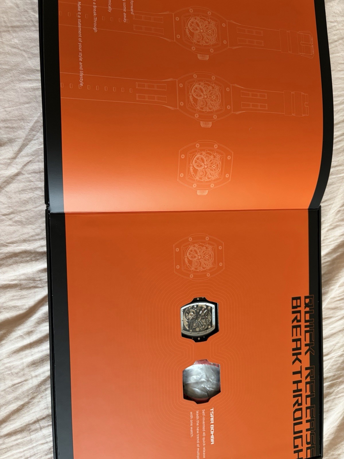TSAR BOMBA automatic diy watch Release break through all accessories and box