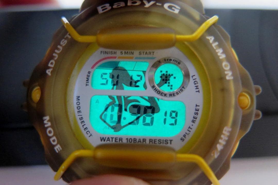 Baby G working item AWB women’s bodyboard association BG 340 limited model